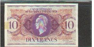 Martinique Banknote