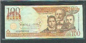 Brought back from the Dominican Republic, directly out of circulation, when a co-worker vacationed there. Banknote