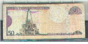 Banknote from Dominican Republic