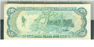 Banknote from Dominican Republic