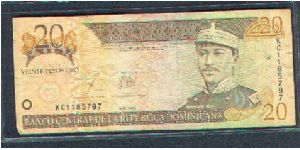 Brought back from the Dominican Republic, directly out of circulation, when a co-worker vacationed there. Banknote