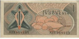 Banknote from Indonesia