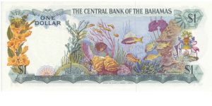 Banknote from Bahamas