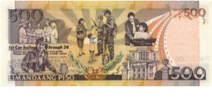 Banknote from Philippines