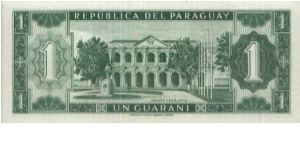 Banknote from Paraguay