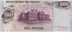 Banknote from Uruguay