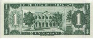 Banknote from Paraguay