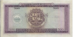 Banknote from Mozambique