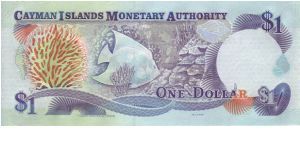 Banknote from Cayman Islands