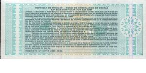 Banknote from Argentina