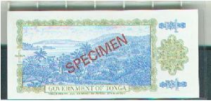 Banknote from Tonga