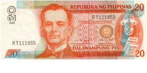 DATED SERIES 53b 1999 Estrada-Singson ??000001-ZZ1000000 RT111885 Banknote