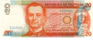 DATED SERIES 53c 1999 Estrada-Singson A000001-??1000000 E237021 Banknote