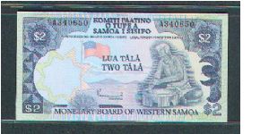 Banknote from Samoa