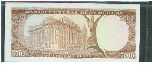 Banknote from Uruguay