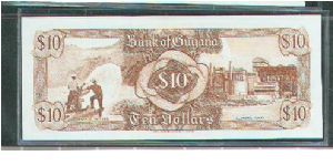 Banknote from Guyana