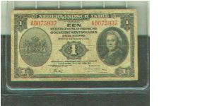 Netherlands Indies Banknote