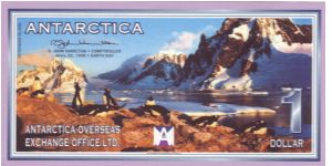 Antarctica $1 from 1999

There isn't a tab for Antarctica so I have put these under as Falkland Islands. Banknote