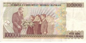 Banknote from Turkey