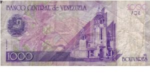 Banknote from Venezuela