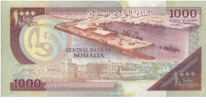 Banknote from Somalia