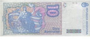 Banknote from Argentina