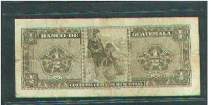 Banknote from Guatemala