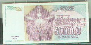 Banknote from Yugoslavia