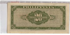 Banknote from Philippines