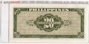 Banknote from Philippines