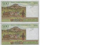 Banknote from Madagascar