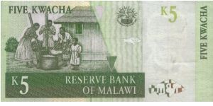 Banknote from Malawi