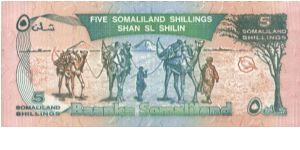 Banknote from Somalia