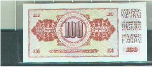 Banknote from Yugoslavia