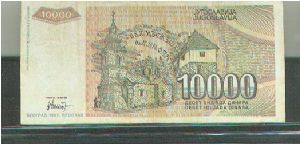 Banknote from Yugoslavia