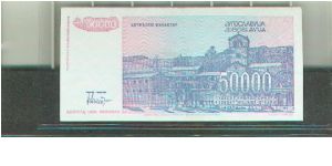 Banknote from Yugoslavia