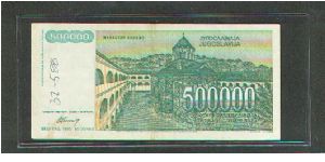 Banknote from Yugoslavia