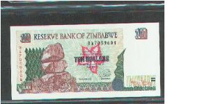 Banknote from Zimbabwe