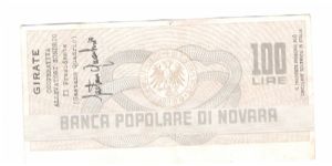 Banknote from Italy