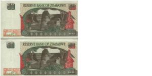 Banknote from Zimbabwe