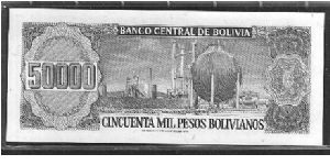 Banknote from Bolivia