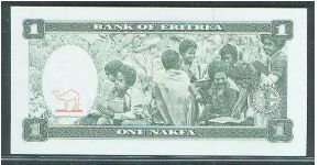 Banknote from Eritrea