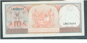 Banknote from Suriname