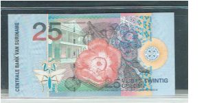 Banknote from Suriname