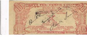 Banknote from Philippines