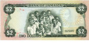 Banknote from Jamaica