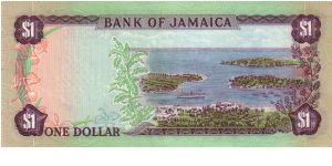 Banknote from Jamaica