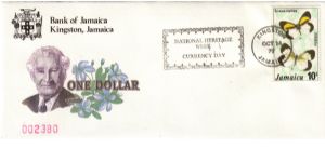 Banknote from Jamaica