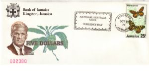 Banknote from Jamaica