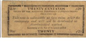 Banknote from Philippines